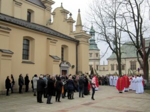 20.01.2016 Kielce. Niedziela Palmowa w Katedrze. / Robert Felczak / Radio Kielce