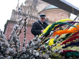 20.01.2016 Kielce. Niedziela Palmowa w Katedrze. / Robert Felczak / Radio Kielce