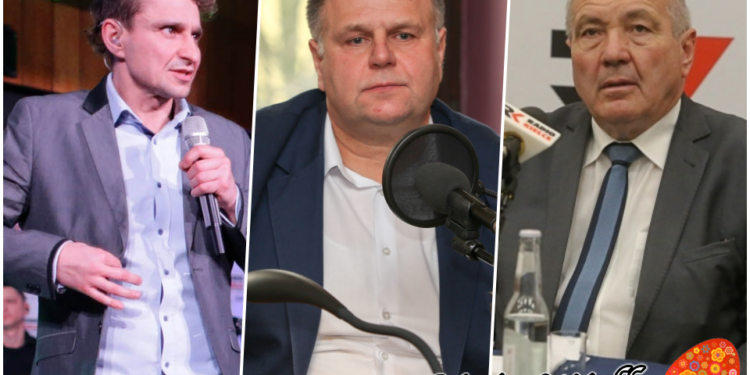 27.03.2016 Moja Wielkanoc. Janusz Radek, Adam Cyrański, Kazimierz Kotowski / Radio Kielce