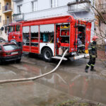 01.03.2016 Kielce. Pożar mieszkania w kamienicy przy Słowackiego / Radio Kielce