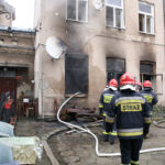 01.03.2016 Kielce. Pożar mieszkania w kamienicy przy Słowackiego / Radio Kielce