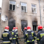 01.03.2016 Kielce. Pożar mieszkania w kamienicy przy Słowackiego / Radio Kielce