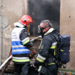 01.03.2016 Kielce. Pożar mieszkania w kamienicy przy Słowackiego / Radio Kielce