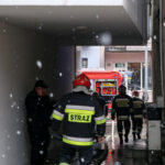 01.03.2016 Kielce. Pożar mieszkania w kamienicy przy Słowackiego / Radio Kielce