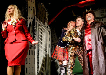 1.3.2016 Kielce. Teatr Kubuś - W butach. Kot w butach. / Wojciech Habdas / Radio Kielce