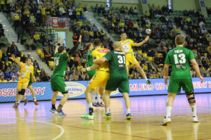 1.3.2016 Kielce. Mecz Vive Tauron - Śląsk Wrocław. / Wojciech Habdas / Radio Kielce