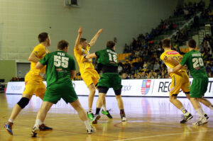 1.3.2016 Kielce. Mecz Vive Tauron - Śląsk Wrocław. / Wojciech Habdas / Radio Kielce