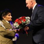 2.3.2016 Kielce.  Trzecie spotkanie edukacyjne "Pamięć bohaterom", połączone z wręczeniem nagród  zwycięzcom konkursu "Żołnierze wyklęci, pamięci zapomnianym bohaterom naszego regionu". Jadwiga Życińska ps. "Zośka" / Wojciech Habdas / Radio Kielce