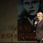 2.3.2016 Kielce.  Trzecie spotkanie edukacyjne "Pamięć bohaterom", połączone z wręczeniem nagród  zwycięzcom konkursu "Żołnierze wyklęci, pamięci zapomnianym bohaterom naszego regionu". / Wojciech Habdas / Radio Kielce