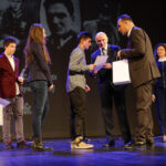 2.3.2016 Kielce.  Trzecie spotkanie edukacyjne "Pamięć bohaterom", połączone z wręczeniem nagród  zwycięzcom konkursu "Żołnierze wyklęci, pamięci zapomnianym bohaterom naszego regionu". / Wojciech Habdas / Radio Kielce