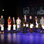 2.3.2016 Kielce.  Trzecie spotkanie edukacyjne "Pamięć bohaterom", połączone z wręczeniem nagród  zwycięzcom konkursu "Żołnierze wyklęci, pamięci zapomnianym bohaterom naszego regionu". / Wojciech Habdas / Radio Kielce