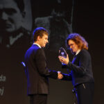 2.3.2016 Kielce.  Trzecie spotkanie edukacyjne "Pamięć bohaterom", połączone z wręczeniem nagród  zwycięzcom konkursu "Żołnierze wyklęci, pamięci zapomnianym bohaterom naszego regionu". / Wojciech Habdas / Radio Kielce