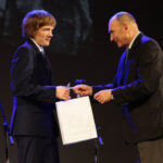 2.3.2016 Kielce.  Trzecie spotkanie edukacyjne "Pamięć bohaterom", połączone z wręczeniem nagród  zwycięzcom konkursu "Żołnierze wyklęci, pamięci zapomnianym bohaterom naszego regionu". / Wojciech Habdas / Radio Kielce