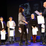 2.3.2016 Kielce.  Trzecie spotkanie edukacyjne "Pamięć bohaterom", połączone z wręczeniem nagród  zwycięzcom konkursu "Żołnierze wyklęci, pamięci zapomnianym bohaterom naszego regionu". / Wojciech Habdas / Radio Kielce