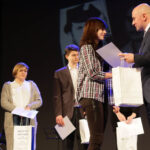 2.3.2016 Kielce.  Trzecie spotkanie edukacyjne "Pamięć bohaterom", połączone z wręczeniem nagród  zwycięzcom konkursu "Żołnierze wyklęci, pamięci zapomnianym bohaterom naszego regionu". / Wojciech Habdas / Radio Kielce