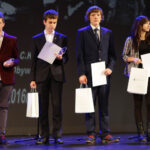 2.3.2016 Kielce.  Trzecie spotkanie edukacyjne "Pamięć bohaterom", połączone z wręczeniem nagród  zwycięzcom konkursu "Żołnierze wyklęci, pamięci zapomnianym bohaterom naszego regionu". / Wojciech Habdas / Radio Kielce