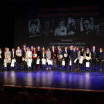 2.3.2016 Kielce.  Trzecie spotkanie edukacyjne "Pamięć bohaterom", połączone z wręczeniem nagród  zwycięzcom konkursu "Żołnierze wyklęci, pamięci zapomnianym bohaterom naszego regionu". / Wojciech Habdas / Radio Kielce