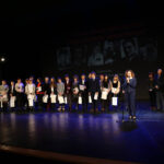 2.3.2016 Kielce.  Trzecie spotkanie edukacyjne "Pamięć bohaterom", połączone z wręczeniem nagród  zwycięzcom konkursu "Żołnierze wyklęci, pamięci zapomnianym bohaterom naszego regionu". / Wojciech Habdas / Radio Kielce