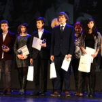 2.3.2016 Kielce.  Trzecie spotkanie edukacyjne "Pamięć bohaterom", połączone z wręczeniem nagród  zwycięzcom konkursu "Żołnierze wyklęci, pamięci zapomnianym bohaterom naszego regionu". / Wojciech Habdas / Radio Kielce