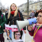 5.3.2016 Kielce. Manifa / Wojciech Habdas / Radio Kielce