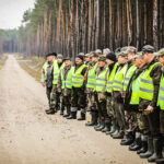 6.3.2016 Bilcza. Pędzenia próbne i liczenie bezpośrednie w leśnictwie w Bilczy. / Wojciech Habdas / Radio Kielce