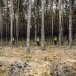 6.3.2016 Bilcza. Pędzenia próbne i liczenie bezpośrednie w leśnictwie w Bilczy. / Wojciech Habdas / Radio Kielce