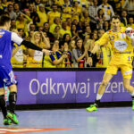 06.03.2016. Ostatnia kolejka fazy grupowej LM: Vive Tauron - Pick Szeged. Kielczanie zwyciężyli z wynikiem 27:26 (12:16). / Wojciech Habdas / Radio Kielce