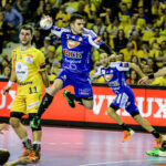 06.03.2016. Ostatnia kolejka fazy grupowej LM: Vive Tauron - Pick Szeged. Kielczanie zwyciężyli z wynikiem 27:26 (12:16). / Wojciech Habdas / Radio Kielce