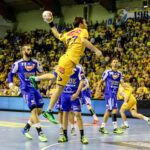 06.03.2016. Ostatnia kolejka fazy grupowej LM: Vive Tauron - Pick Szeged. Kielczanie zwyciężyli z wynikiem 27:26 (12:16). / Wojciech Habdas / Radio Kielce