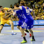 06.03.2016. Ostatnia kolejka fazy grupowej LM: Vive Tauron - Pick Szeged. Kielczanie zwyciężyli z wynikiem 27:26 (12:16). / Wojciech Habdas / Radio Kielce