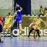 06.03.2016. Ostatnia kolejka fazy grupowej LM: Vive Tauron - Pick Szeged. Kielczanie zwyciężyli z wynikiem 27:26 (12:16). / Wojciech Habdas / Radio Kielce