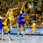 06.03.2016. Ostatnia kolejka fazy grupowej LM: Vive Tauron - Pick Szeged. Kielczanie zwyciężyli z wynikiem 27:26 (12:16). / Wojciech Habdas / Radio Kielce
