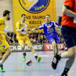 06.03.2016. Ostatnia kolejka fazy grupowej LM: Vive Tauron - Pick Szeged. Kielczanie zwyciężyli z wynikiem 27:26 (12:16). / Wojciech Habdas / Radio Kielce
