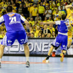 06.03.2016. Ostatnia kolejka fazy grupowej LM: Vive Tauron - Pick Szeged. Kielczanie zwyciężyli z wynikiem 27:26 (12:16). / Wojciech Habdas / Radio Kielce