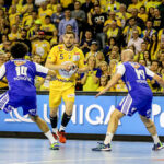 06.03.2016. Ostatnia kolejka fazy grupowej LM: Vive Tauron - Pick Szeged. Kielczanie zwyciężyli z wynikiem 27:26 (12:16). / Wojciech Habdas / Radio Kielce