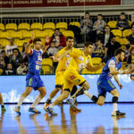 8.3.2016 Kielce. Mecz Vive Tauron Kielce - MMKS Kwidzyn / Wojciech Habdas / Radio Kielce