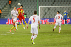 08.03.2016. Mecz 25. kolejki Ekstraklasy: Korona Kielce - Wisła Kraków / Wojciech Habdas / Radio Kielce