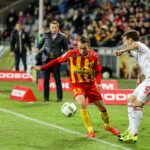 08.03.2016. Mecz 25. kolejki Ekstraklasy: Korona Kielce - Wisła Kraków. Łukasz Sierpina / Wojciech Habdas / Radio Kielce