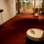 11.3.2016 Kielce. Wystawa prac Katarzyny Hendzlik Hommage a L2, w Bibliotece UJK. / Wojciech Habdas / Radio Kielce