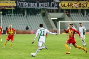 11.03.2016 Kielce. 27. kolejka Ekstraklasy: Korona Kielce - Śląsk Wrocław / Wojciech Habdas / Radio Kielce