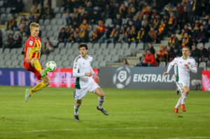 11.03.2016 Kielce. 27. kolejka Ekstraklasy: Korona Kielce - Śląsk Wrocław. Bartłomiej Pawłowski / Wojciech Habdas / Radio Kielce