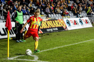 11.03.2016 Kielce. 27. kolejka Ekstraklasy: Korona Kielce - Śląsk Wrocław. Bartłomiej Pawłowski / Wojciech Habdas / Radio Kielce