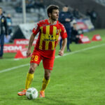 11.03.2016 Kielce. 27. kolejka Ekstraklasy: Korona Kielce - Śląsk Wrocław. Vlatislavs Gabows / Wojciech Habdas / Radio Kielce