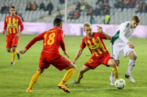 11.03.2016 Kielce. 27. kolejka Ekstraklasy: Korona Kielce - Śląsk Wrocław / Wojciech Habdas / Radio Kielce