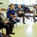 12.3.2016 Kielce. Warsztaty poświęcone tradycyjnym melodiom tanecznym wschodniej Kielecczyzny. / Wojciech Habdas / Radio Kielce