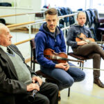 12.3.2016 Kielce. Warsztaty poświęcone tradycyjnym melodiom tanecznym wschodniej Kielecczyzny. / Wojciech Habdas / Radio Kielce