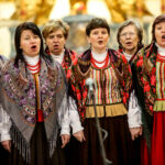 12.3.2016 Św. Krzyż. W Bazylice Mniejszej na Św. Krzyżu odbywa się III Regionalny Przegląd Pieśni Pasyjnej i Pokutnej. n/z Echo Łysicy / Wojciech Habdas / Radio Kielce