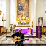 12.3.2016 Św. Krzyż. W Bazylice Mniejszej na Św. Krzyżu odbywa się III Regionalny Przegląd Pieśni Pasyjnej i Pokutnej. n/z Piotr Kędziora / Wojciech Habdas / Radio Kielce