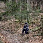 19.3.2016 Św. Krzyż. Ekstremalna Droga Krzyżowa. Ostatnie kilkaset metrów przed celem. / Wojciech Habdas / Radio Kielce