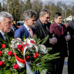 23.3.2016 Kielce. Władze Kielc oddały hołd ofiarom zamachów w Brukseli / Wojciech Habdas / Radio Kielce